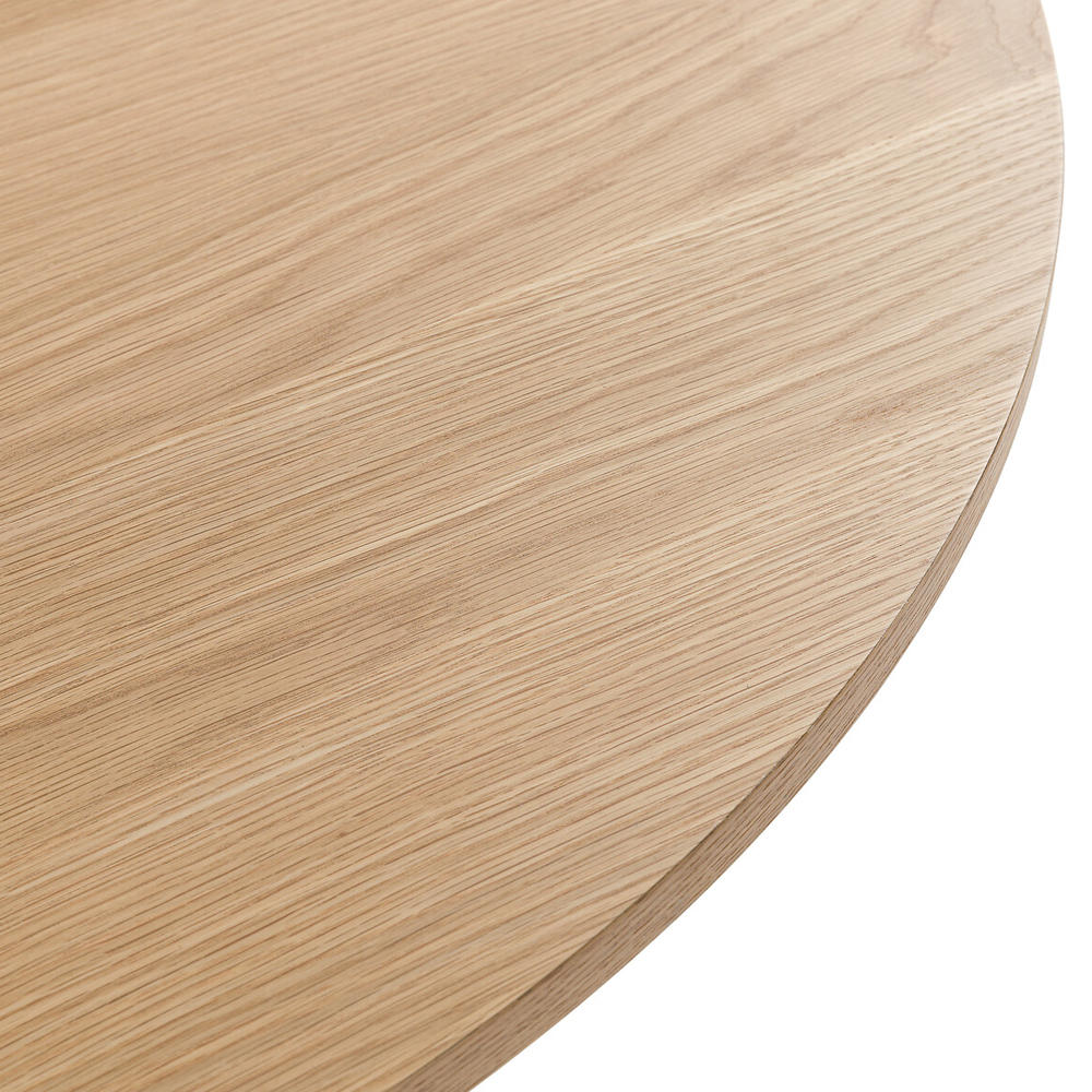 Круглый обеденный стол на одной ножке Remo Round Dining Table