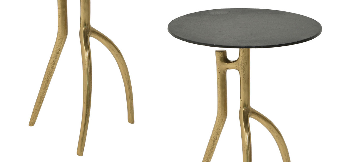 Круглый приставной стол Dawud Side Table