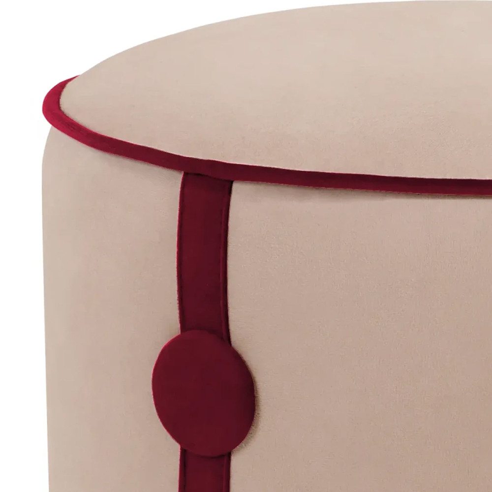 Круглый пуф Olivia Dots Pouf