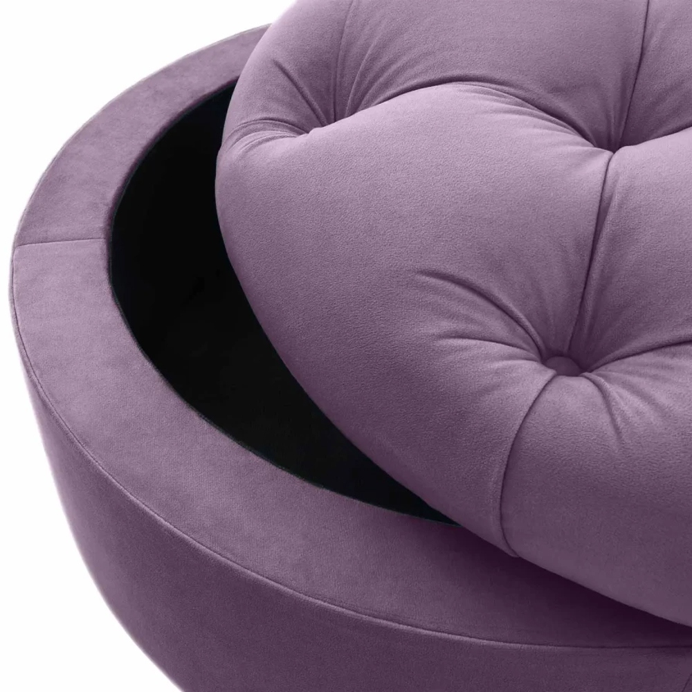 Круглый пуф на ножках Cheryl Pouf