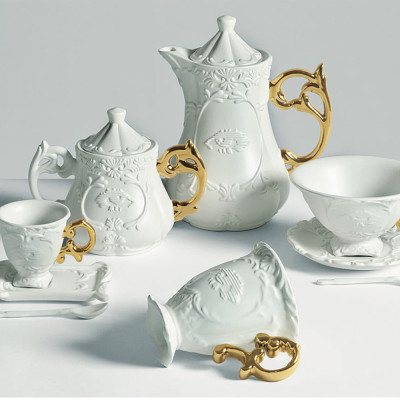 Кружка Seletti I-Mug Gold