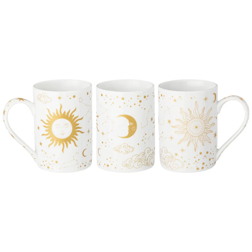 Кружка из фарфора с рисунком звезд и созвездий 300 мл Porcelain Astronomy Collection