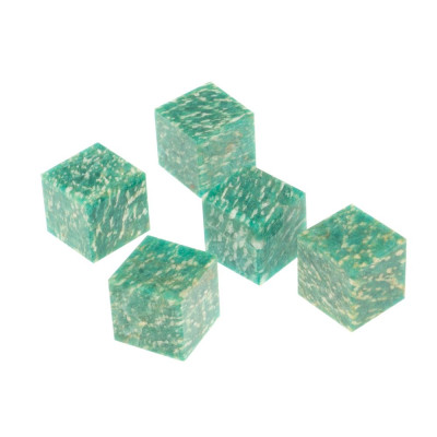 Кубик для охлаждения виски из натурального камня амазонит Natural Stone Cube