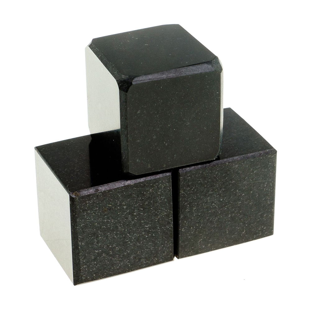 Кубик для охлаждения виски из натурального камня долерит Natural Stone Cube
