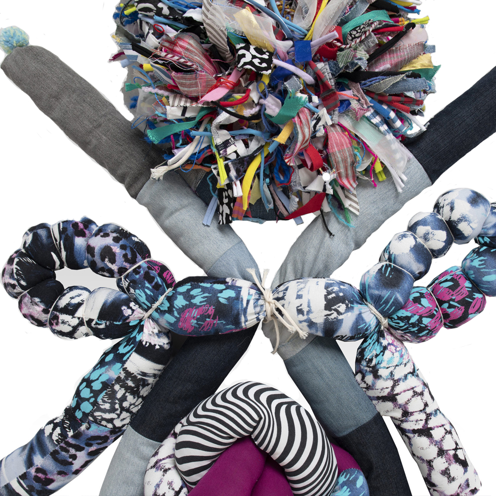 Кукла из джинсы Rusalka Upcycling