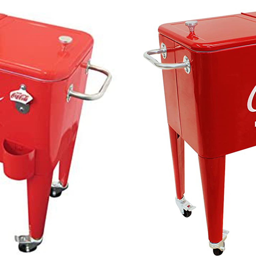 Куллер Retro Metal Coca-Cola Cooler Red
