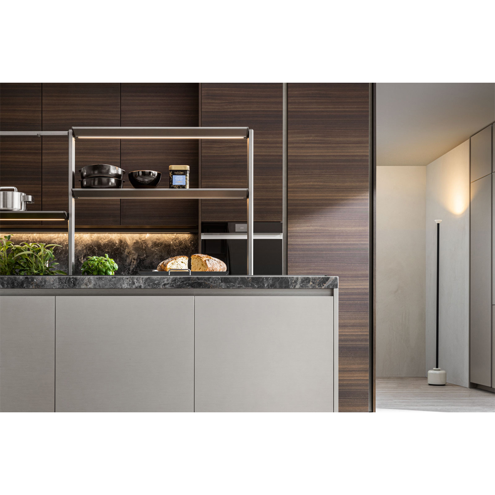 Кухонный гарнитур из камня и дерева SISTEMA XY Dada Engenereed Kitchen