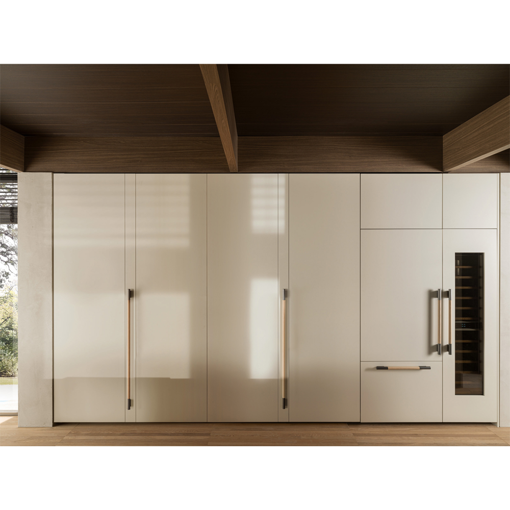 Кухонный гарнитур из камня и дерева с раздвижными дверцами TIVALÌ 2.0 Dada Engenereed Kitchen