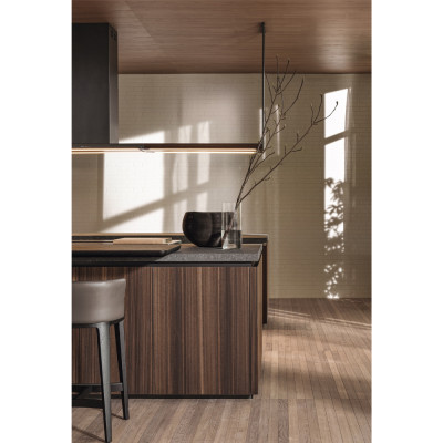 Кухонный гарнитур из массива дерева и камня HI-LINE 6 FRAME DOOR Dada Engenereed Kitchen