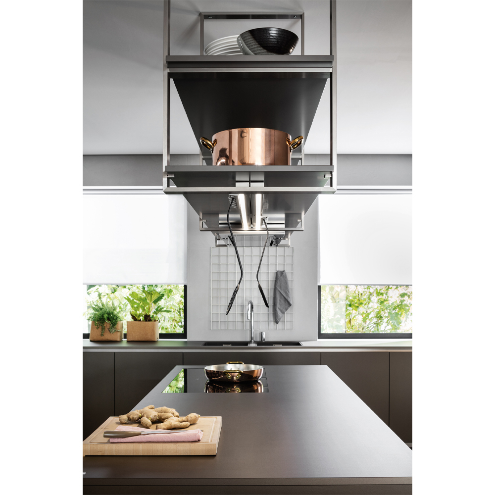 Кухонный гарнитур из массива дерева и металла HI-LINE 6 Dada Engenereed Kitchen