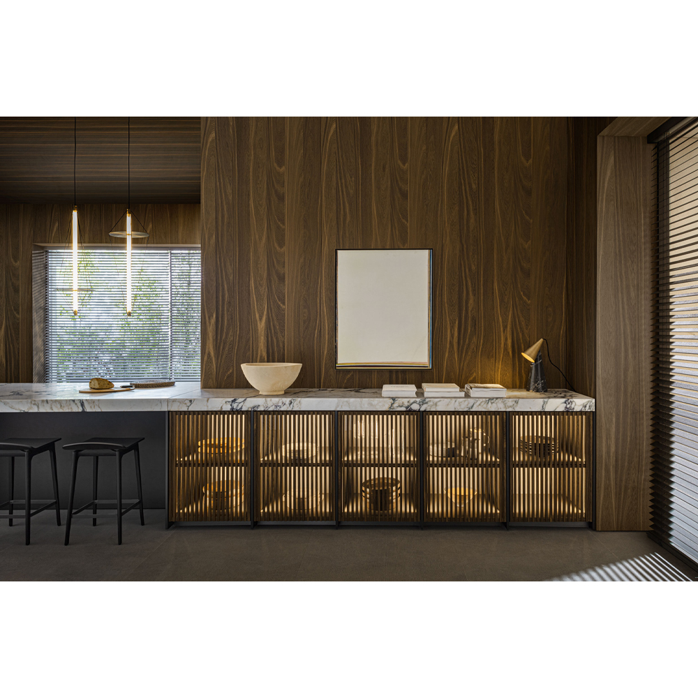 Кухонный гарнитур из массива дуба и камня Ratio Dada Engenereed