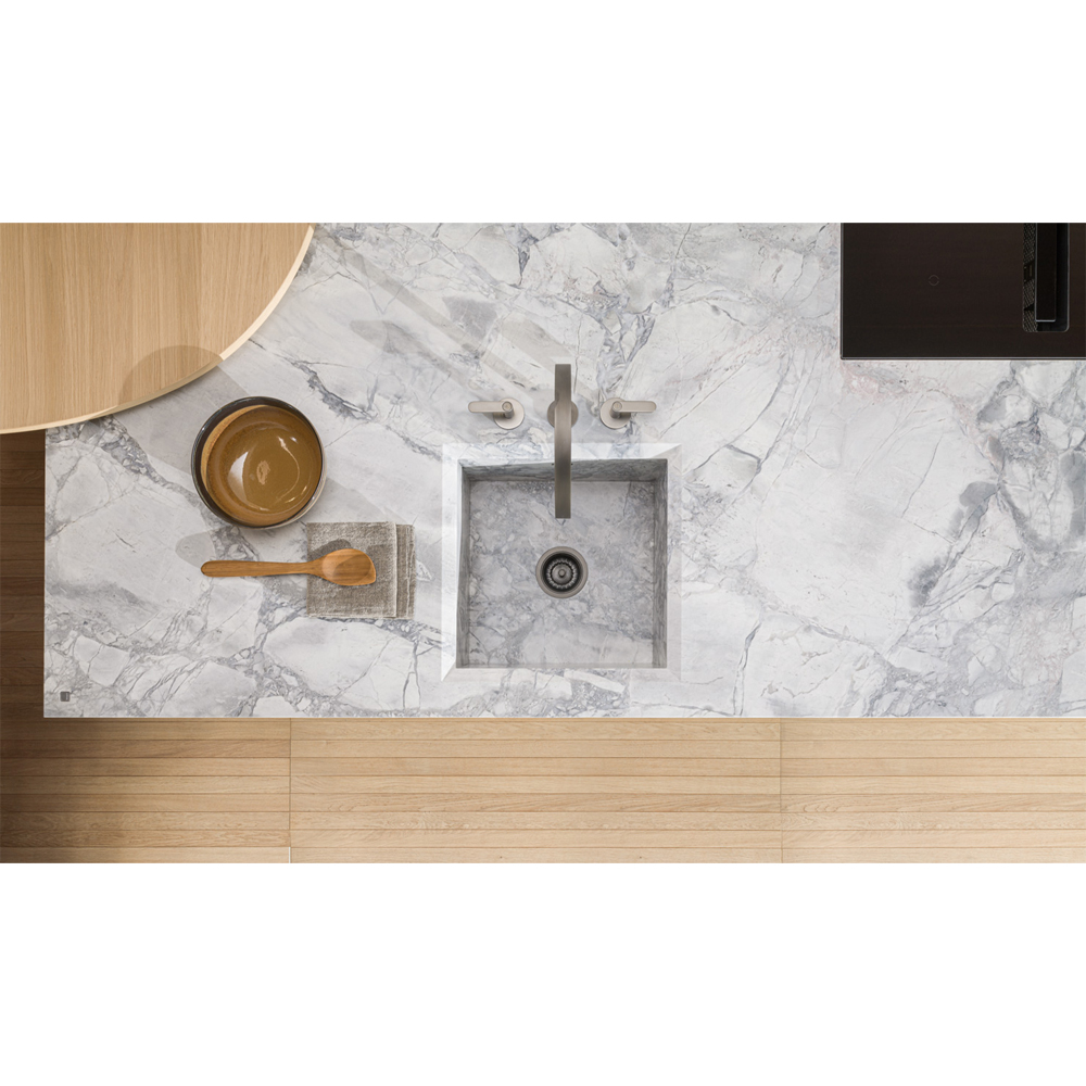 Кухонный гарнитур из натурального камня и дерева INTERSECTION Dada Engenereed Kitchen