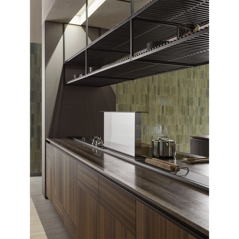 Кухонный гарнитур из натурального камня и дерева INTERSECTION Dada Engenereed Kitchen