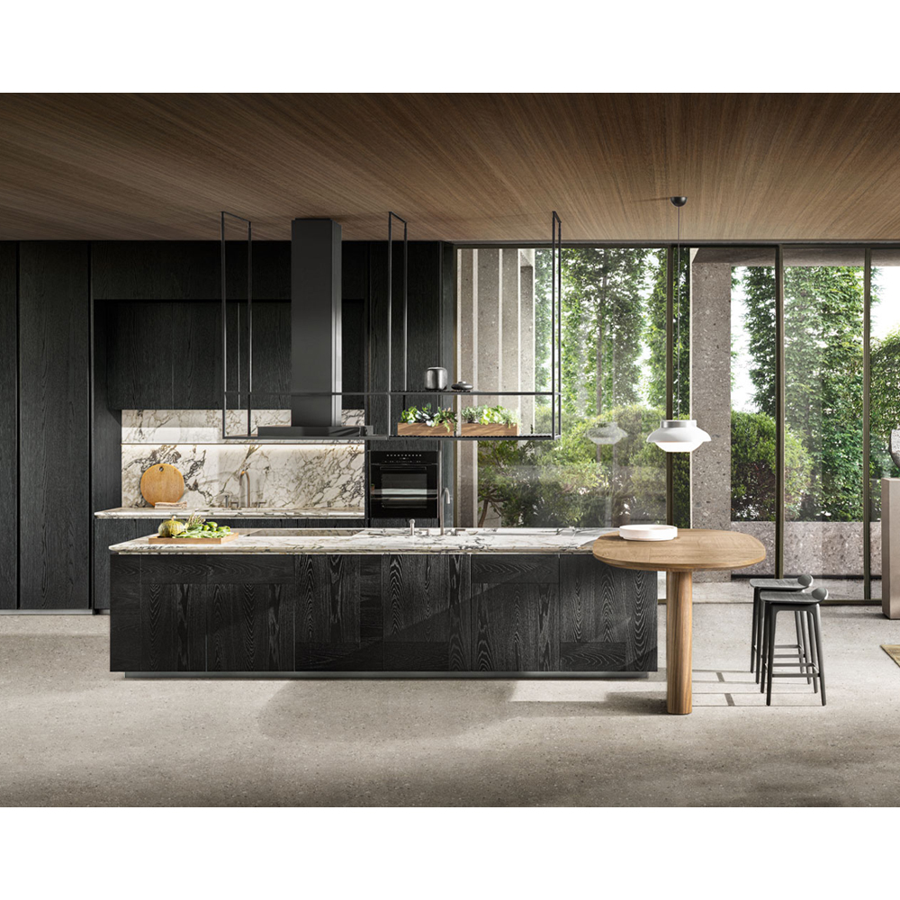 Кухонный гарнитур из натурального камня и дерева INTERSECTION Dada Engenereed Kitchen