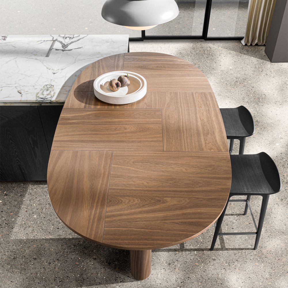 Кухонный гарнитур из натурального камня и дерева INTERSECTION Dada Engenereed Kitchen