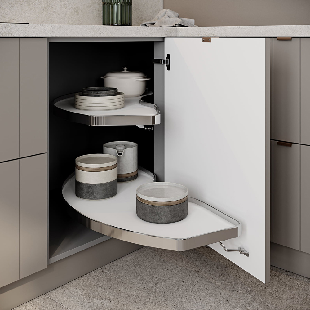 Кухонный гарнитур с фасадом в полоску Rainier Kitchen Set