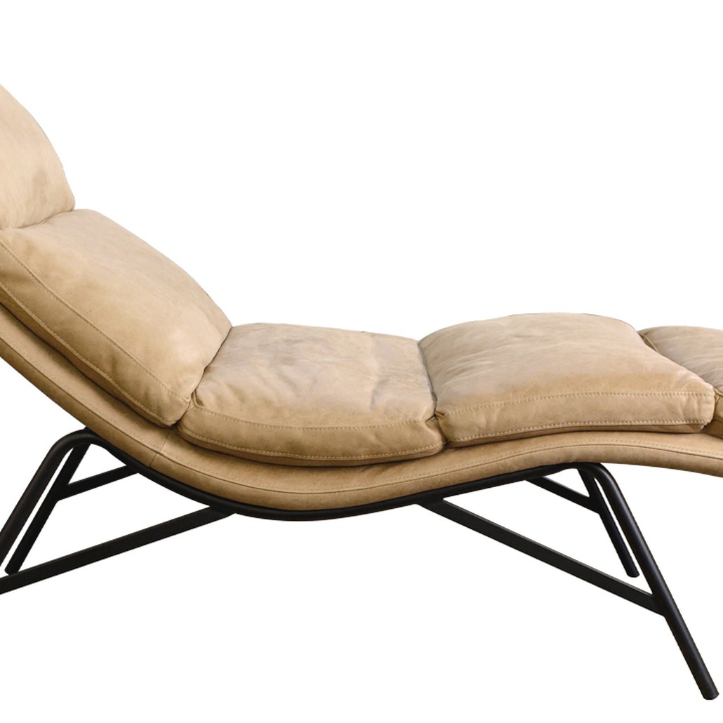 Кушетка Aimeric Leather Chaise Longue