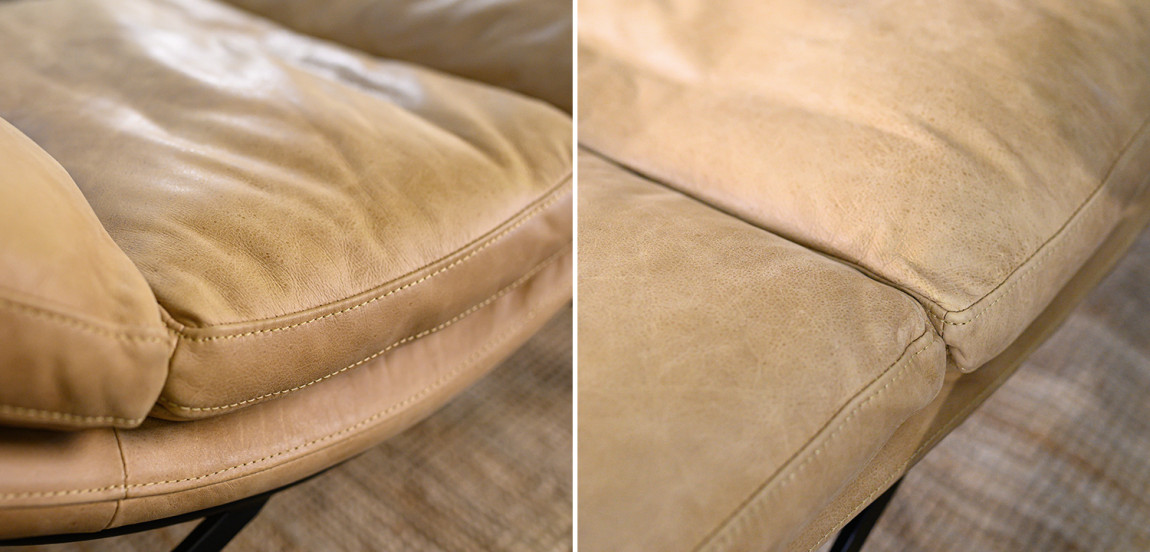Кушетка Aimeric Leather Chaise Longue