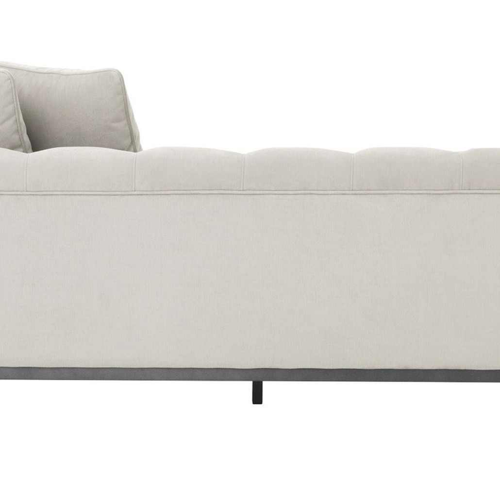 Кушетка Eichholtz Lounge Sofa Cesare Right Pebble grey