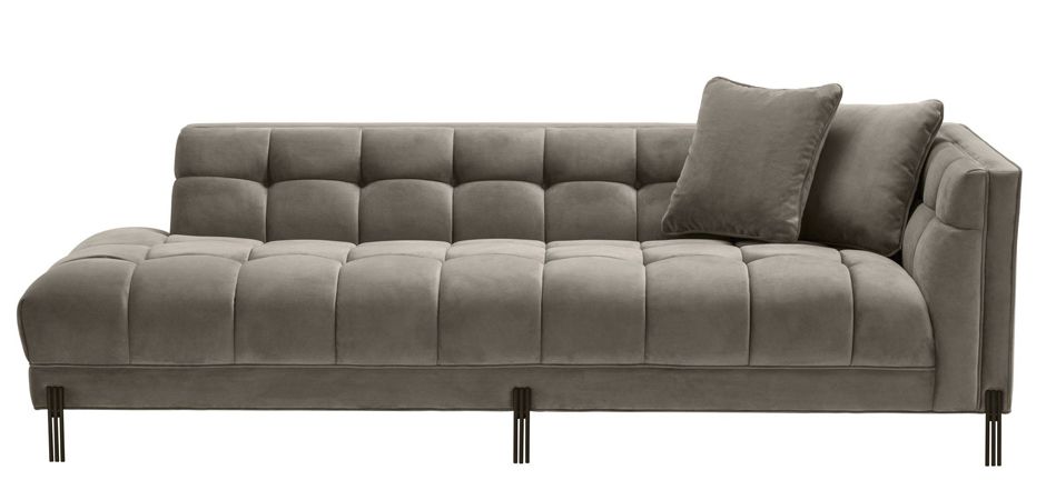 Кушетка Eichholtz Lounge Sofa Sienna Right greige