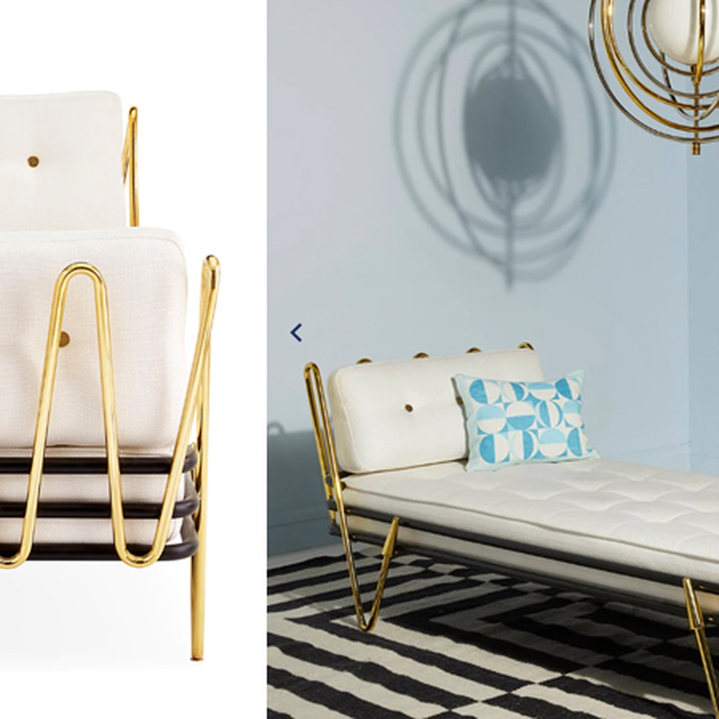 Кушетка Jonathan Adler Maxime Daybed