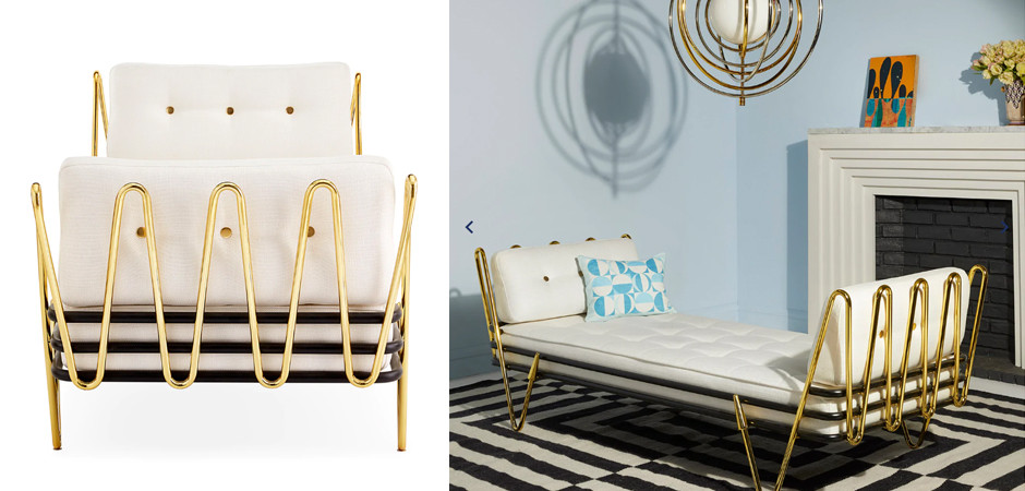 Кушетка Jonathan Adler Maxime Daybed