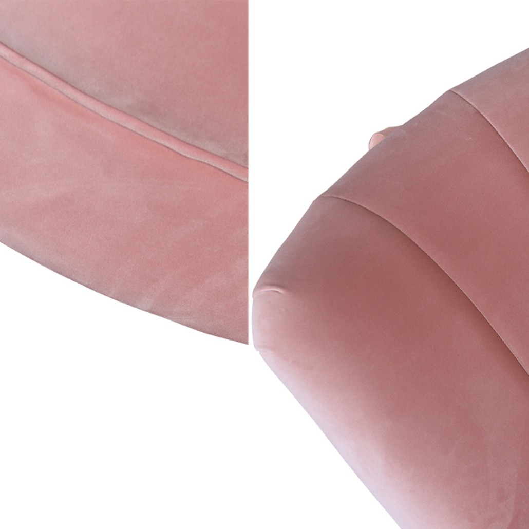 Кушетка Pink Velur