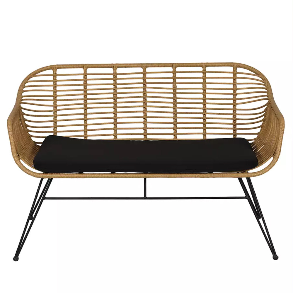 Кушетка плетеная из ротанга Wicker Сouch