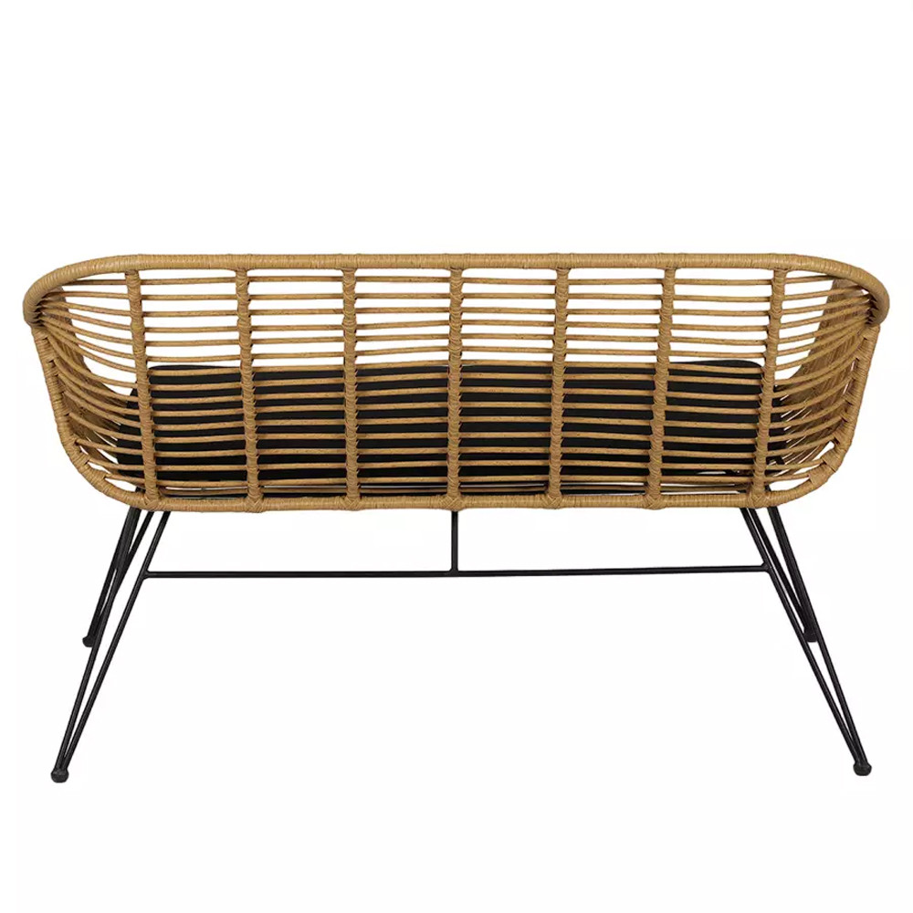 Кушетка плетеная из ротанга Wicker Сouch