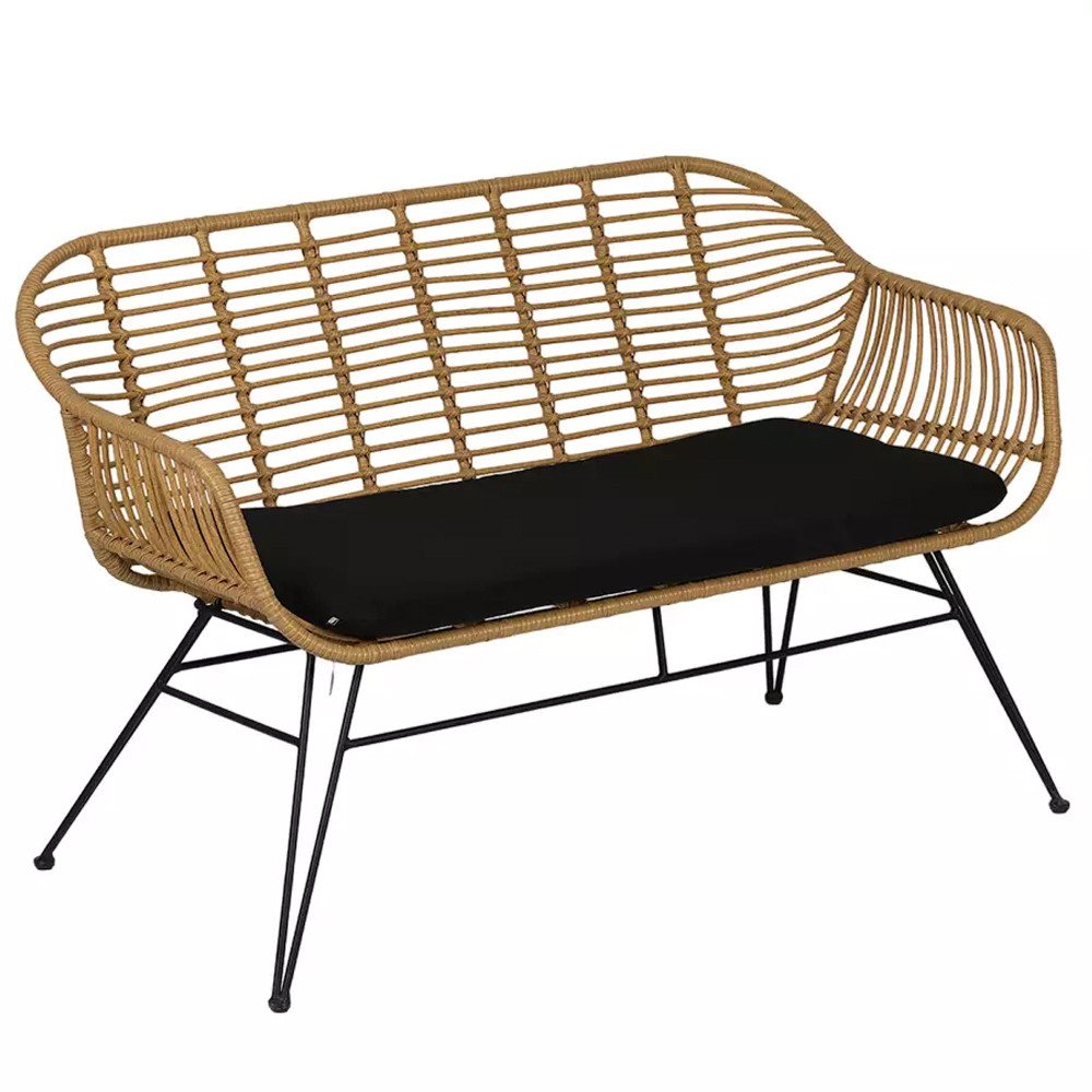 Кушетка плетеная из ротанга Wicker Сouch