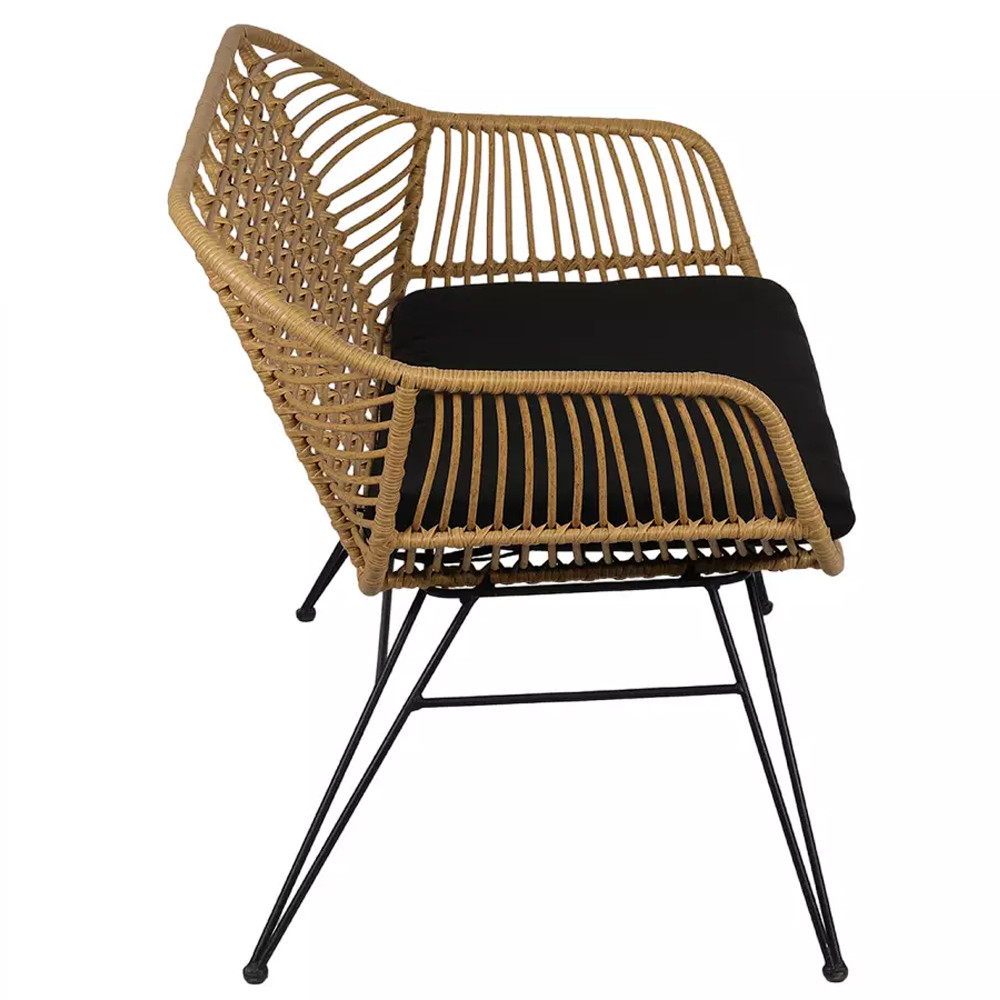 Кушетка плетеная из ротанга Wicker Сouch