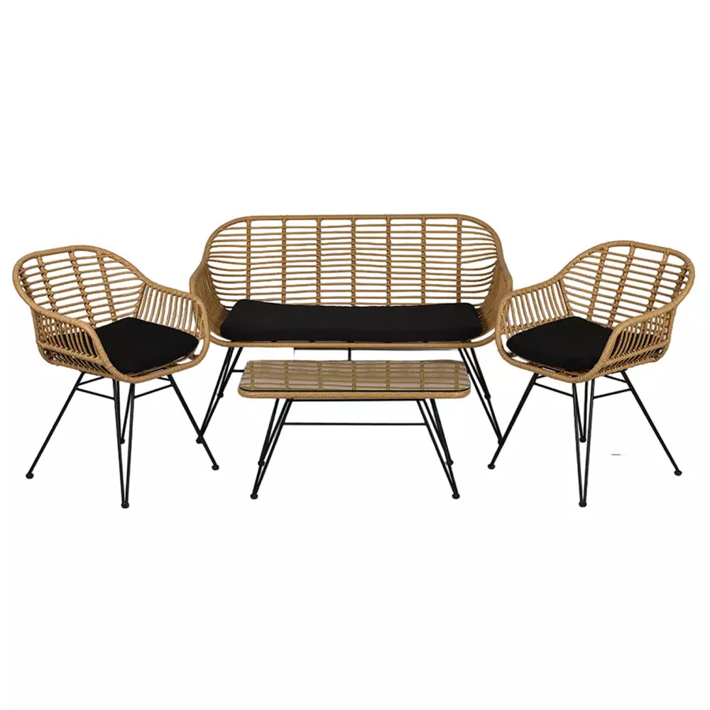 Кушетка плетеная из ротанга Wicker Сouch