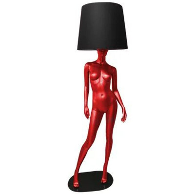 Лампа MANNEQUIN LAMP с абажуром изгибы тела