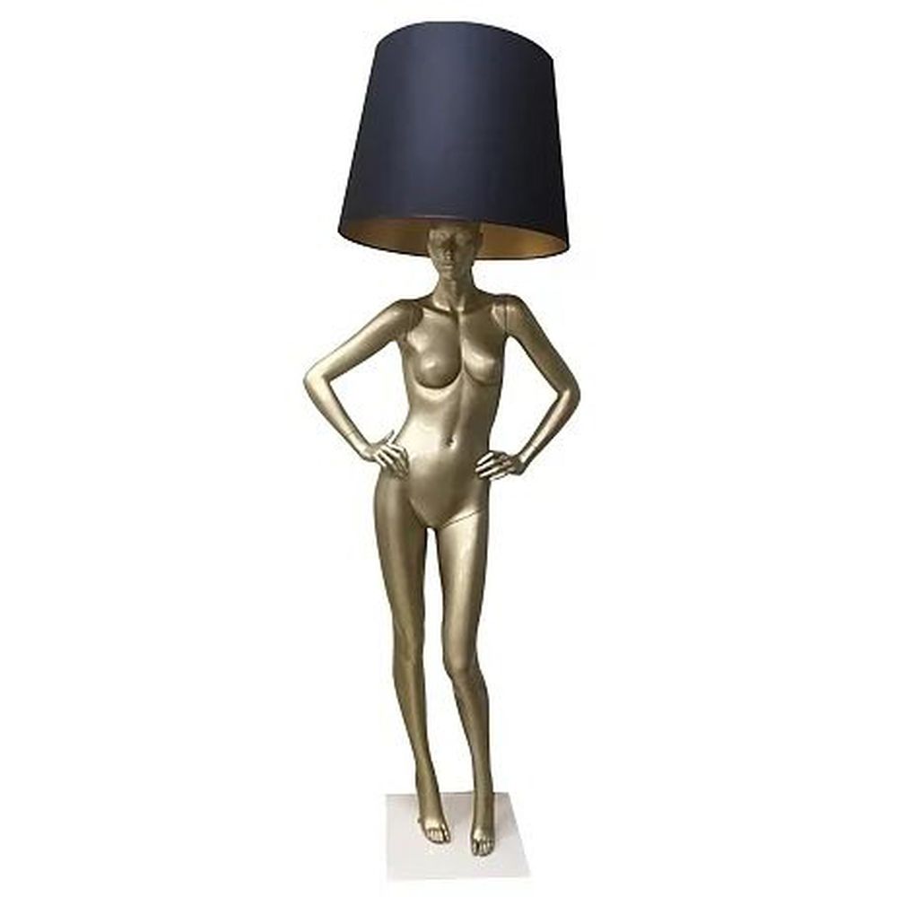 Лампа MANNEQUIN LAMP с абажуром руки на талии
