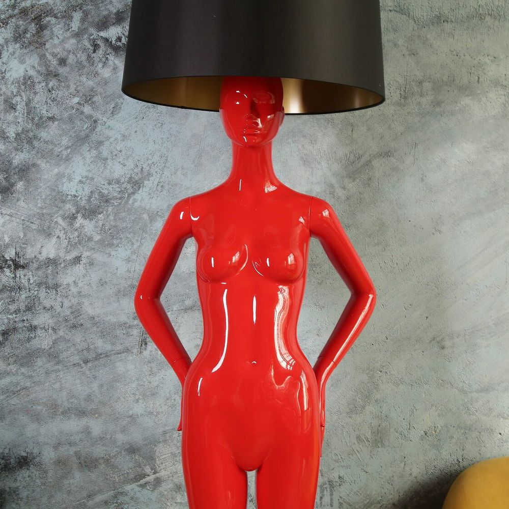Лампа MANNEQUIN LAMP с абажуром созерцание силуэта