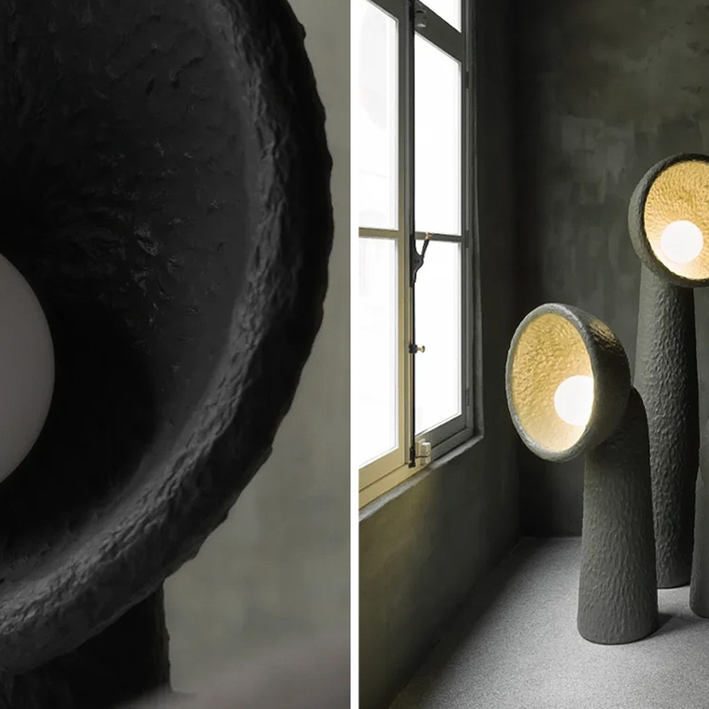 Лампа SONIAH MEDIUM FLOOR LAMP by FAINA Black