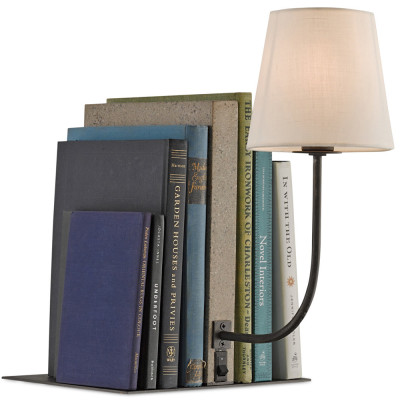 Лампа для книжного шкафа Book Concrete Lamp