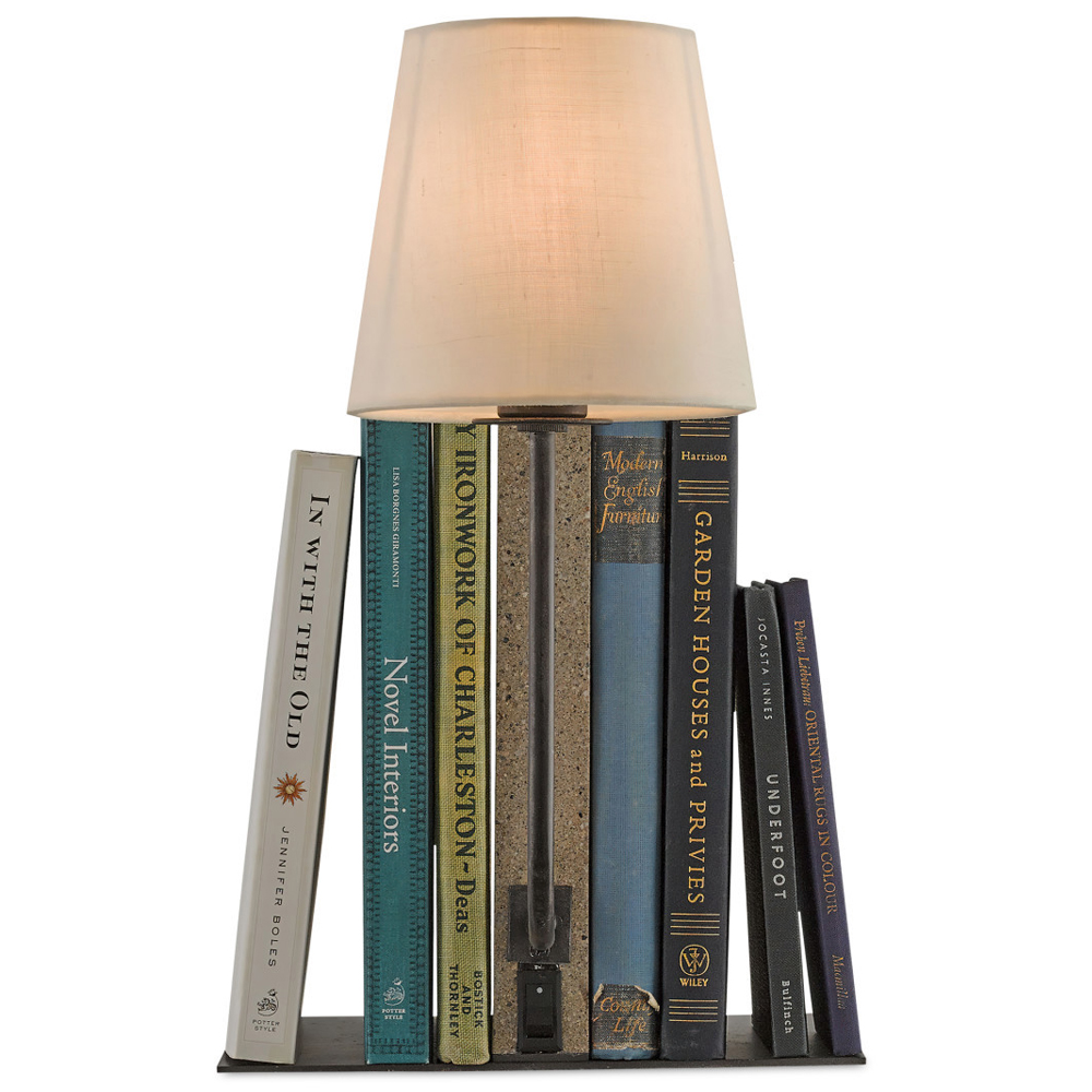 Лампа для книжного шкафа Book Concrete Lamp