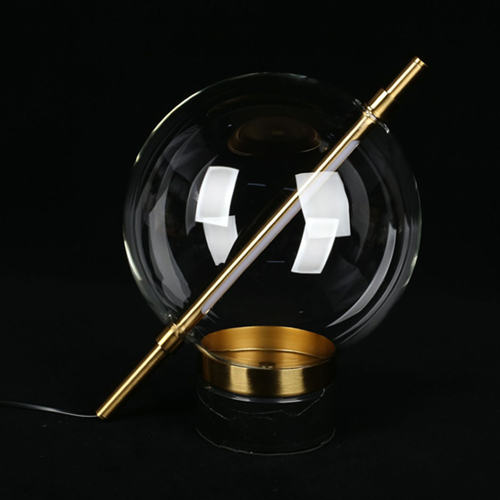 Лампа настольная прозрачная Noel