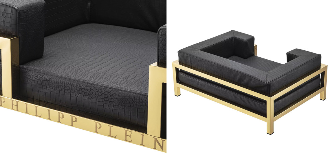 Лежанка для домашних животных Dogbed High Conic Limited L Gold