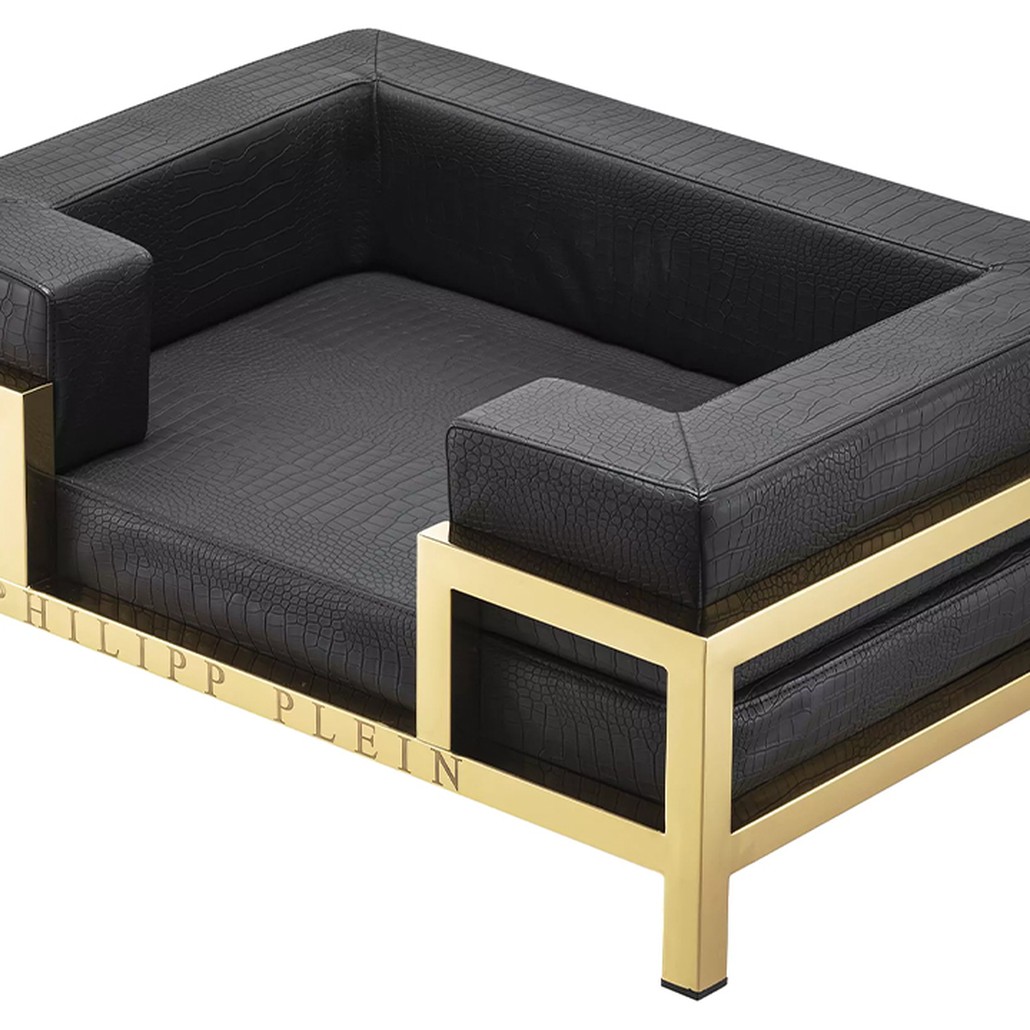 Лежанка для домашних животных Dogbed High Conic Limited L Gold