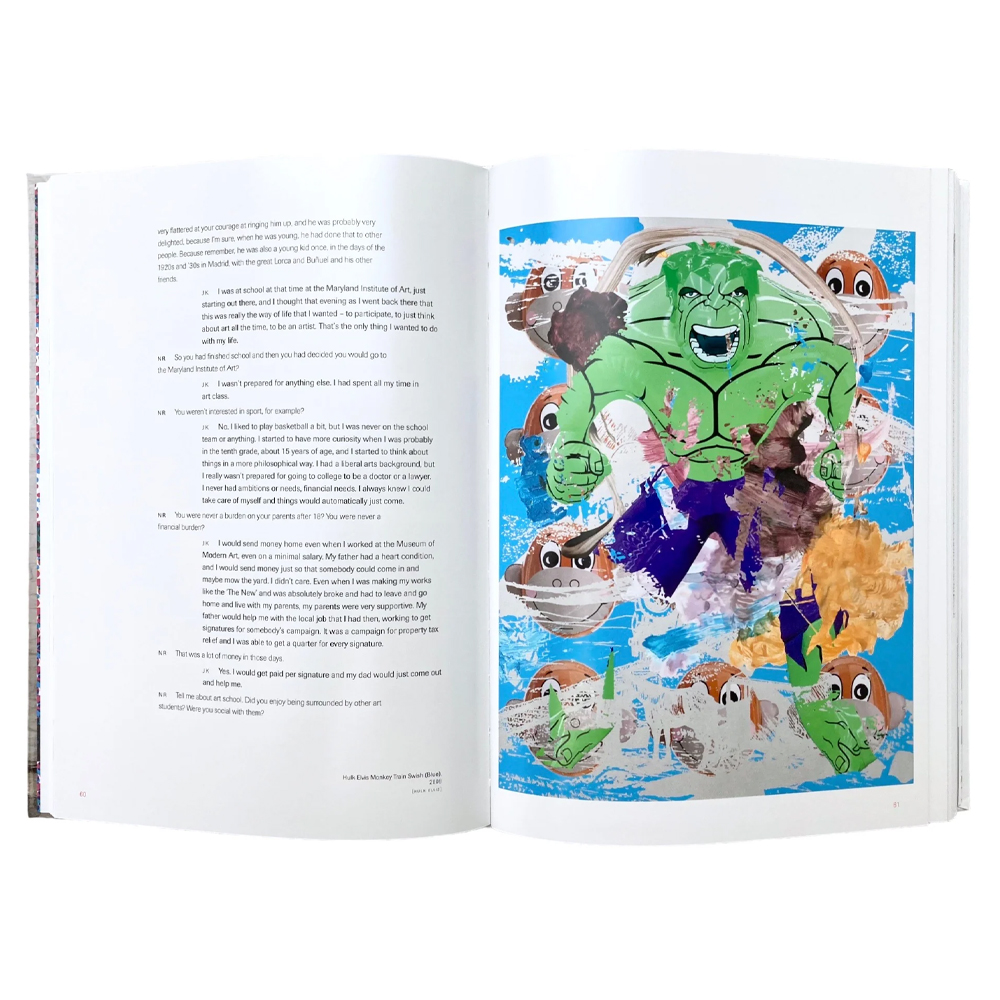 Лимитированная Книга для дизайнеров Jeff Koons Conversations with Norman Rosenthal