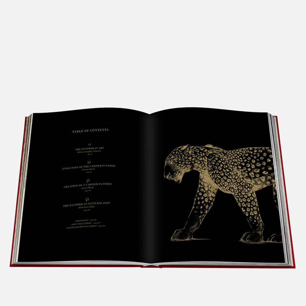 Лимитированная подарочная большая книга CARTIER Panthère