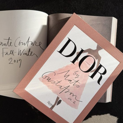 Лимитированное издание Иллюстрации модного дома Book: Dior par Mats Gustafson Vol. II Maria Grazia Chiuri