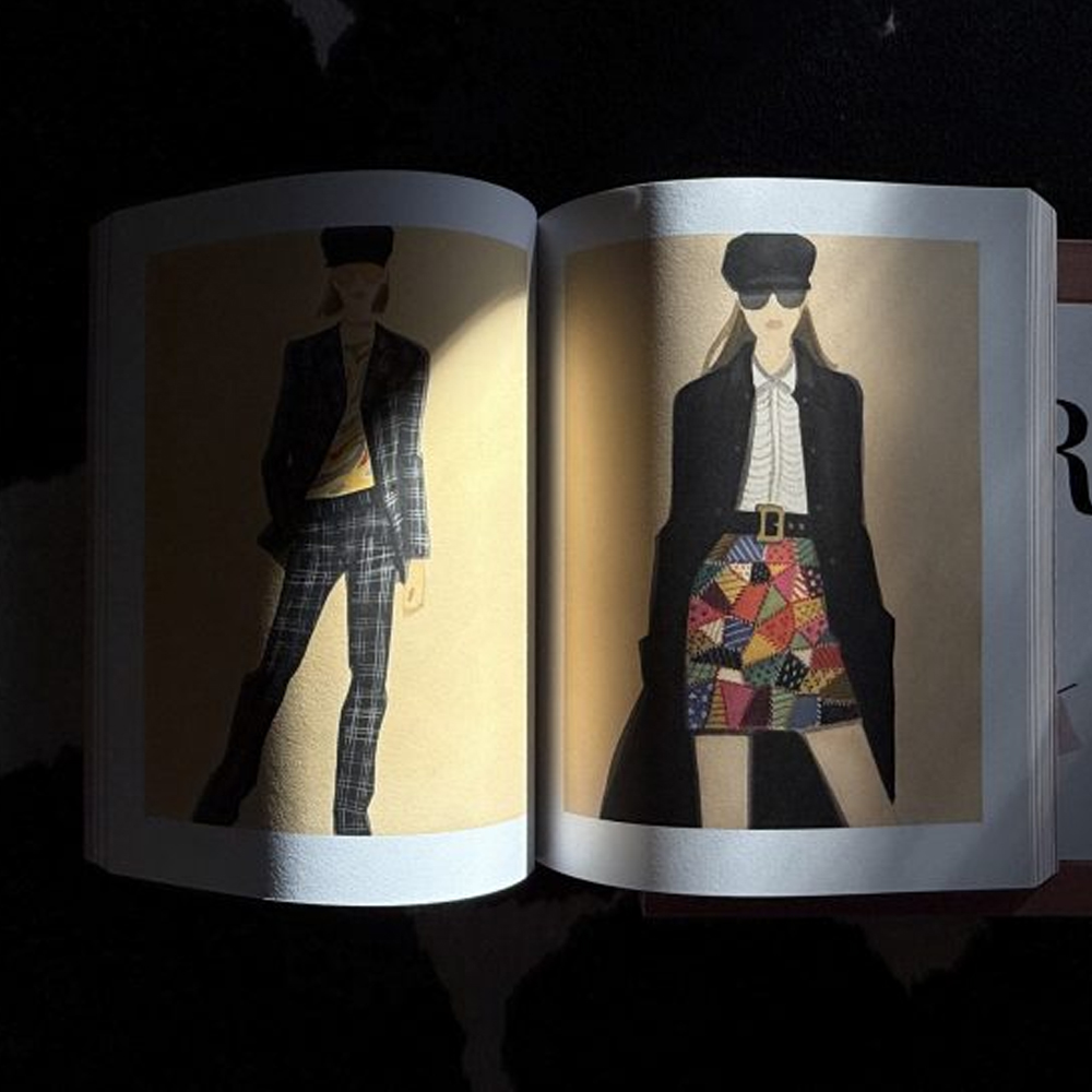 Лимитированное издание Иллюстрации модного дома Book: Dior par Mats Gustafson Vol. II Maria Grazia Chiuri