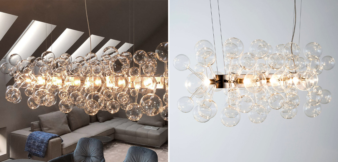 Линейная Люстра Cloud Isabel Hamm Licht