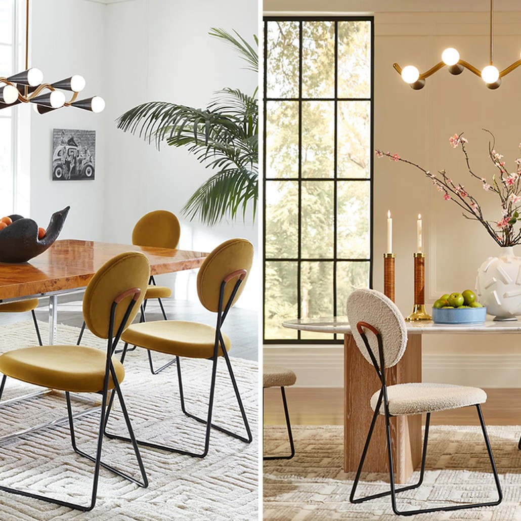 Линейная люстра Jonathan Adler CARACAS WAVE CHANDELIER