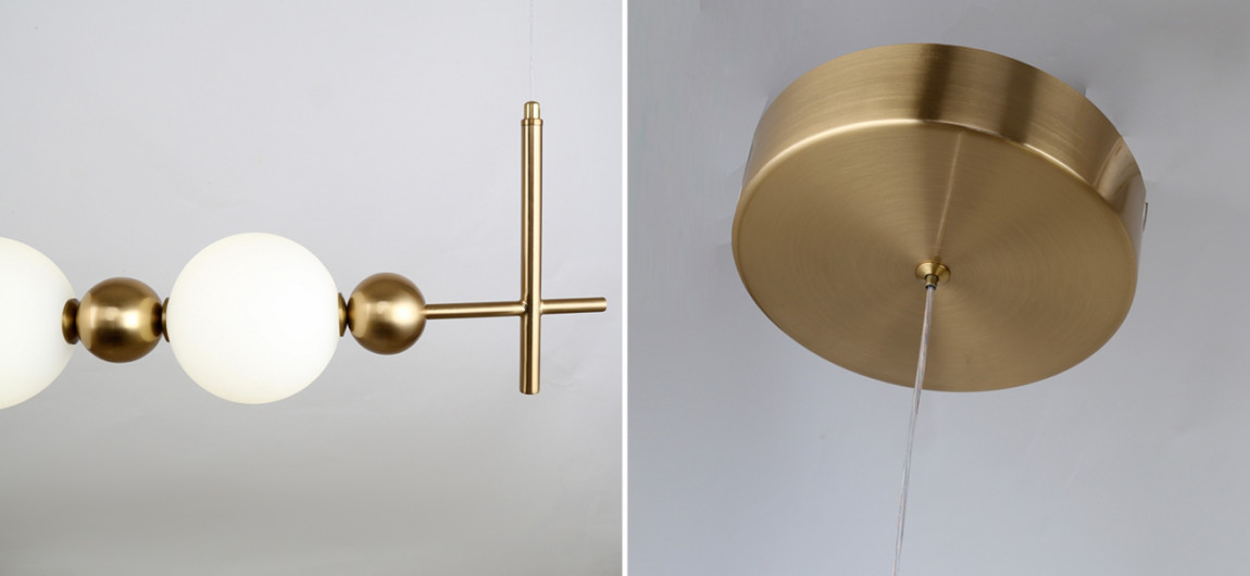 Линейная люстра PEARLS SUSPENSION