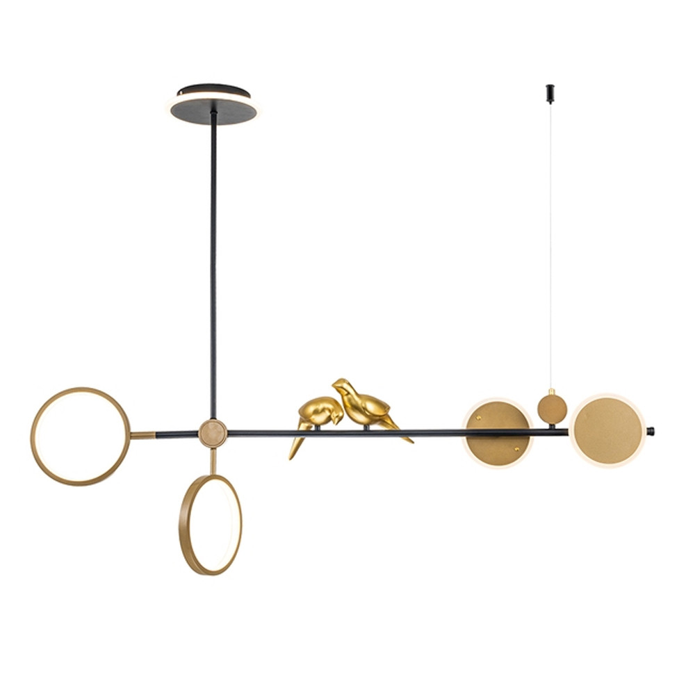 Линейная люстра на штанге Grace