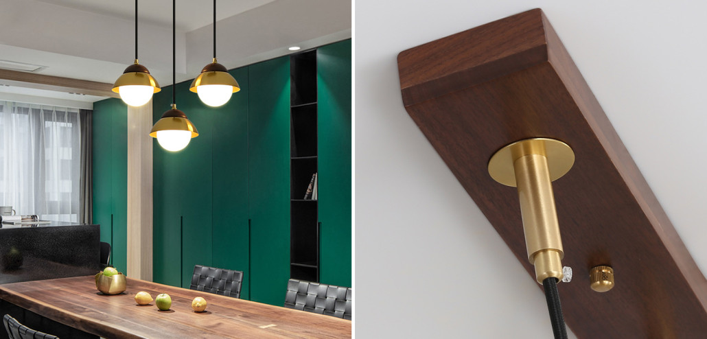 Линейный светильник Roch Linear Pendant Wooden Eco Light